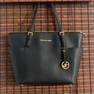 MK Black Jet Set Tote